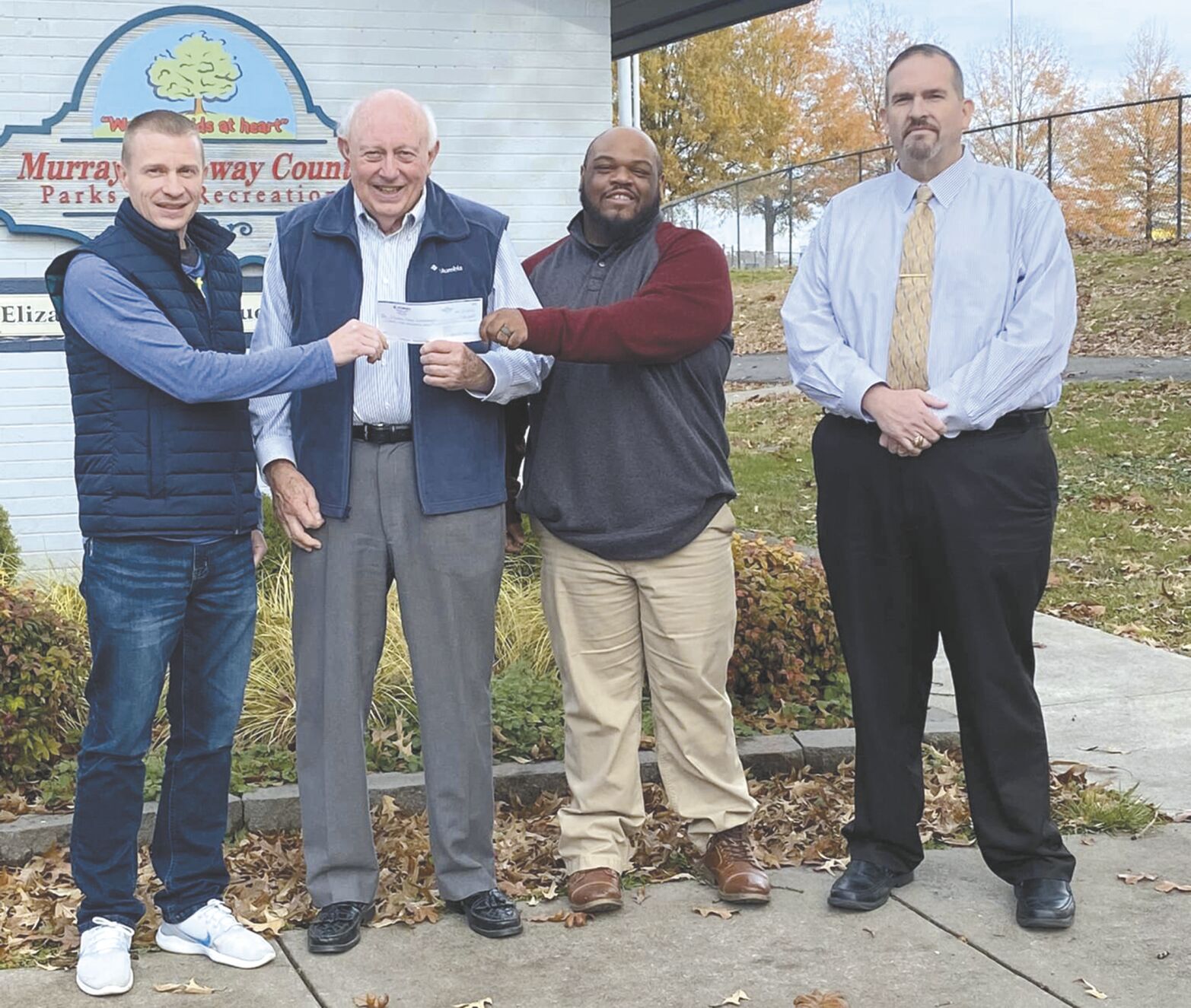 Chestnut Park playground donation